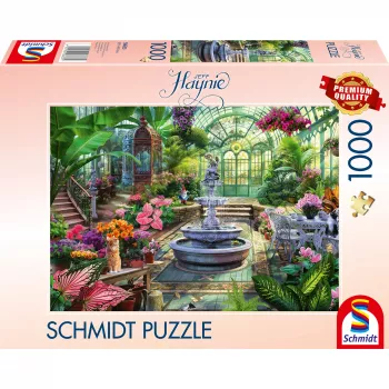 Jeff Haynie: Victorian Greenhouse, Puzzle 1000 Teile