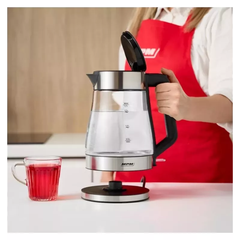 Wasserkocher MPM 1.7L 2200W Schwarz