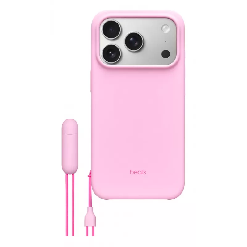 Ständerhülle Apple Beats iPhone 17 Pro MagSafe Camera Control Pink