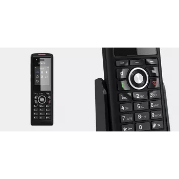 Schnurloses Telefon Snom M85 Anruferkennung Schwarz