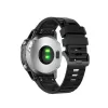 Silikonarmband FIXED für Garmin QuickFit 26mm Schwarz — Ersatz-Uhrenarmband 26 mm