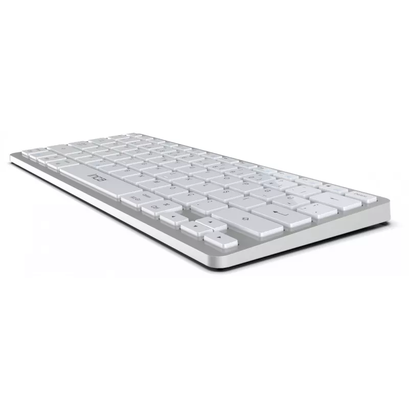 INCA Tastatur IBK-565BT BT 5.0, Smart, Akku 150Std, 8-10m silber