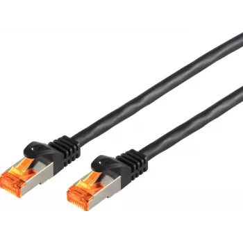 Netzwerkkabel S/CONN 08-26065 Schwarz 7,5 m Cat6a S/FTP
