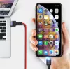 USB-auf-Lightning-Datenkabel Tellur, 3A, 1,2 m, LED-Anzeige, rot