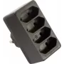 as - Schwabe 48412 Steckdosenverteiler Schwarz (48412)