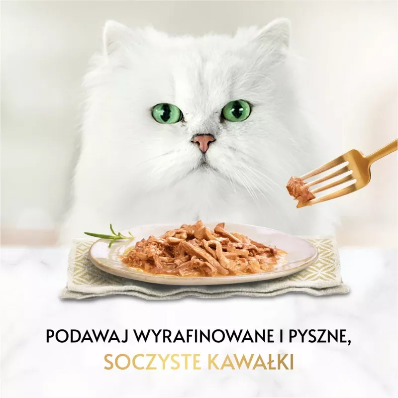 PURINA Gourmet Gold Succulent Delights Beef - Nassfutter für Katzen - 85g