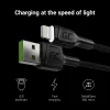 Green Cell KABGC05 Lightning-Kabel 1,2 m Schwarz
