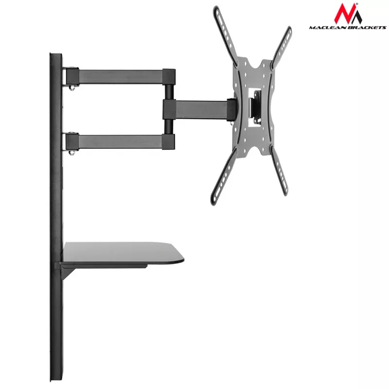 TV-Halterung Maclean MC-772 55 Zoll Schwarz