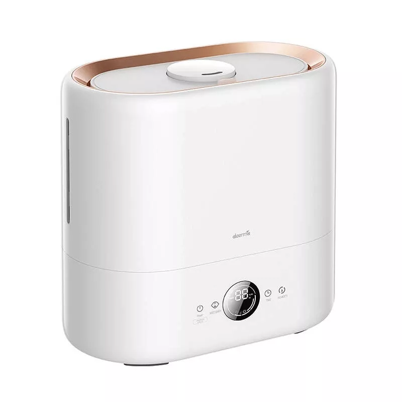 Luftbefeuchter Deerma ST636W, 4,5 L Tank, 28 W, Gold/Weiß, 277×156×270 mm