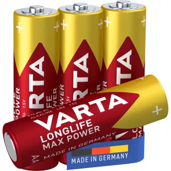 VARTA Max Tech Mignon Batterie 1,5 V 4er-Blister (4706101404)