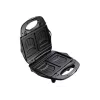 Sandwichmaker Tefal Break Time SW6148 — 2 Sandwiches, herausnehmbare Antihaft-Platten, Kabelaufbewahrung, schwarz/grau