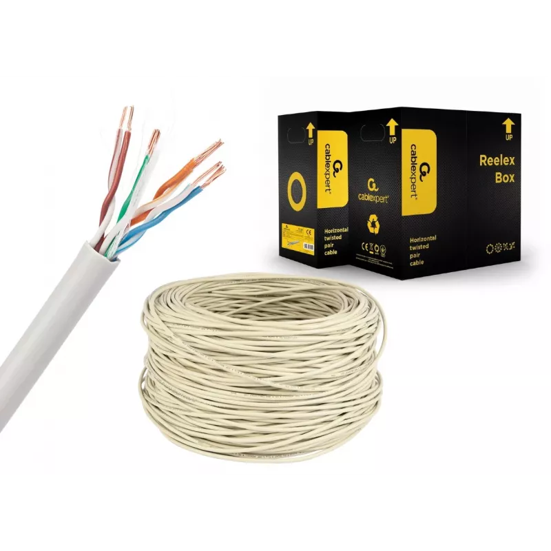 Gembird UPC-5004E-L Netzwerkkabel Grau 304,8 m Cat5e
