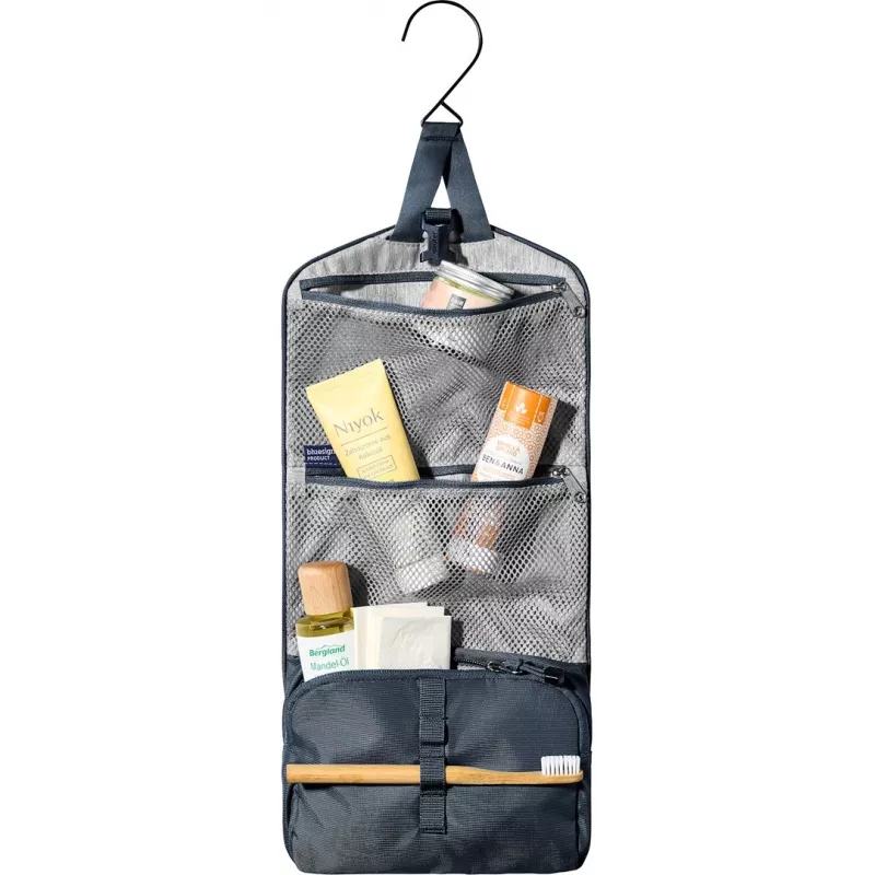 Waschtasche DEUTER Wash Bag I, schwarz – kompakte Reise-Waschtasche