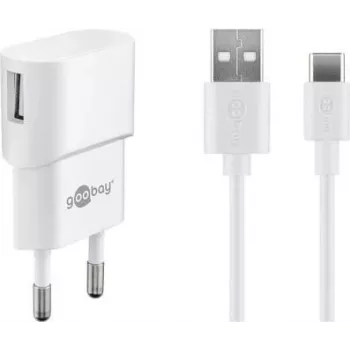 Goobay 45299 Ladegerät für Mobilgeräte Weiß Innenbereich (45299)