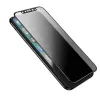 Gehärtetes Glas Displayschutz Devia Real Series für iPhone XS Max 3D Full Screen Schwarz