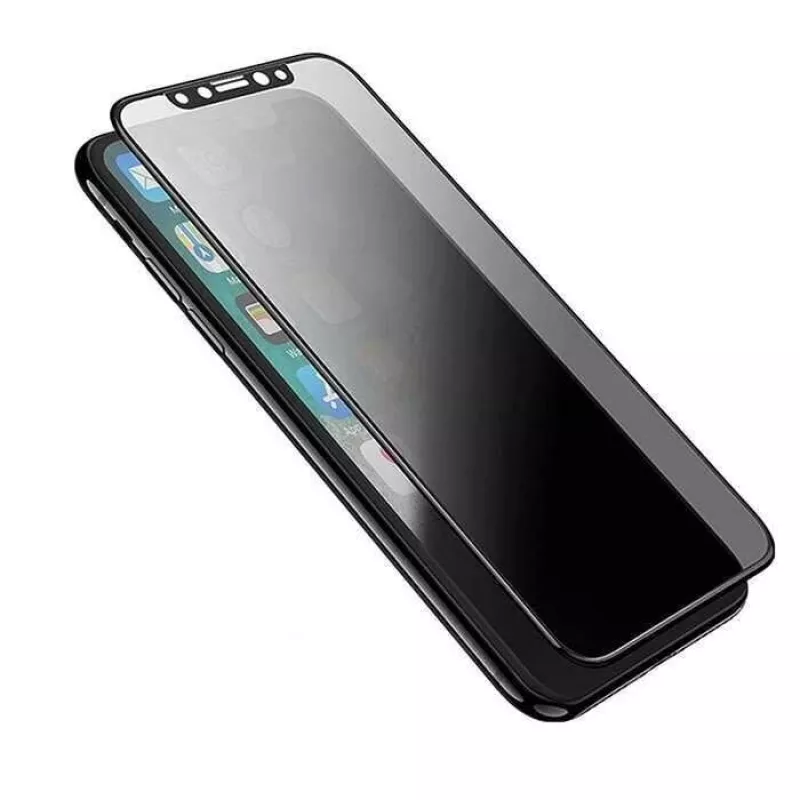 Gehärtetes Glas Displayschutz Devia Real Series für iPhone XS Max 3D Full Screen Schwarz