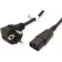 Netzkabel Bachmann 356.1722 H05VV-F 3G1,5, 1,0 m