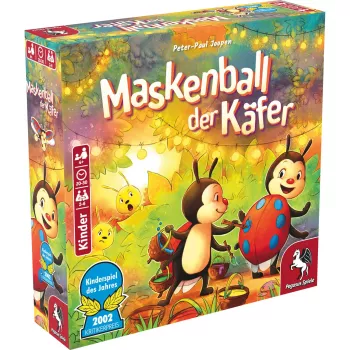 Maskenball der Beetle, Brettspiel Kinderspiel des Jahres 2002