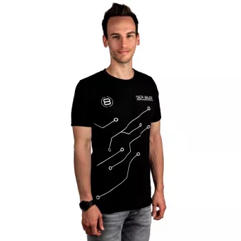 T-Shirt der8auer PCB-Design, Größe M — der8auer Markenbekleidung