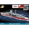 Konstruktionsset Cobi Schlachtschiff Tirpitz Modell mit 593 Teilen, maßstabsgetreu und Display-Merkmale