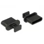 Buchsen-Schutzkappe DeLOCK 64013 USB Type-C Schwarz