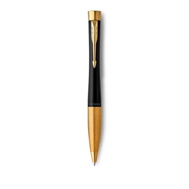 Parker Urban Twist Muted Black Kugelschreiber, Mittel, blaue Tinte