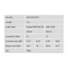 DIGITUS - Patch-Kabel - LC Multi-Mode (M) - LC Multi-Mode (M) - 7,0 m - Glasfaser - 50 / 125 Mikrometer - (OM3) - Halogenfrei - orange (DK-2533-07/3)
