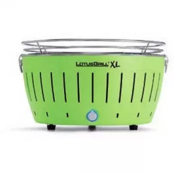 Barbecue LotusGrill G435 U GR Outdoor-Kessel-Holzkohlegrill grün