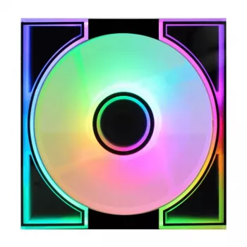 Kühlungslüfter Darkflash DM8 ARGB Schwarz 120 mm