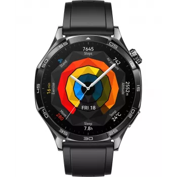 Huawei WATCH GT 5 46mm Vili-B19F | Smartwatch | Integriertes GPS | AMOLED-Display 1,43 Zoll | Schwarz