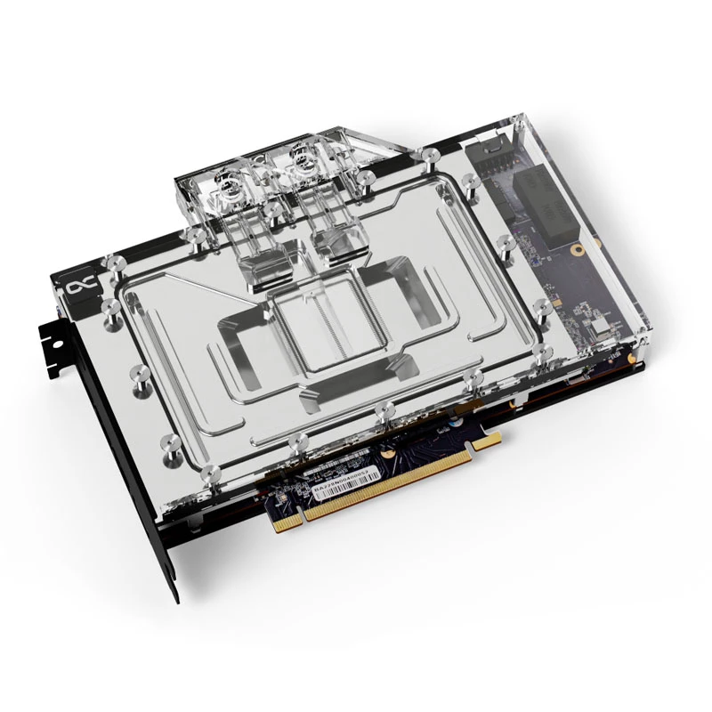 Backplate Alphacool 13463 Acryl Aluminium Schwarz 145,2 mm