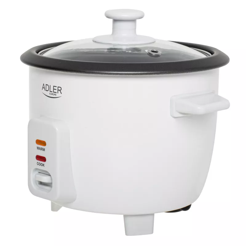 Adler AD 6418 Reiskocher Schwarz, Edelstahl 1000 W
