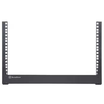Rackmount Open-Frame 6HE 19 Zoll SILVERSTONE SST-RK06U-OF Desktop-Rack Silber