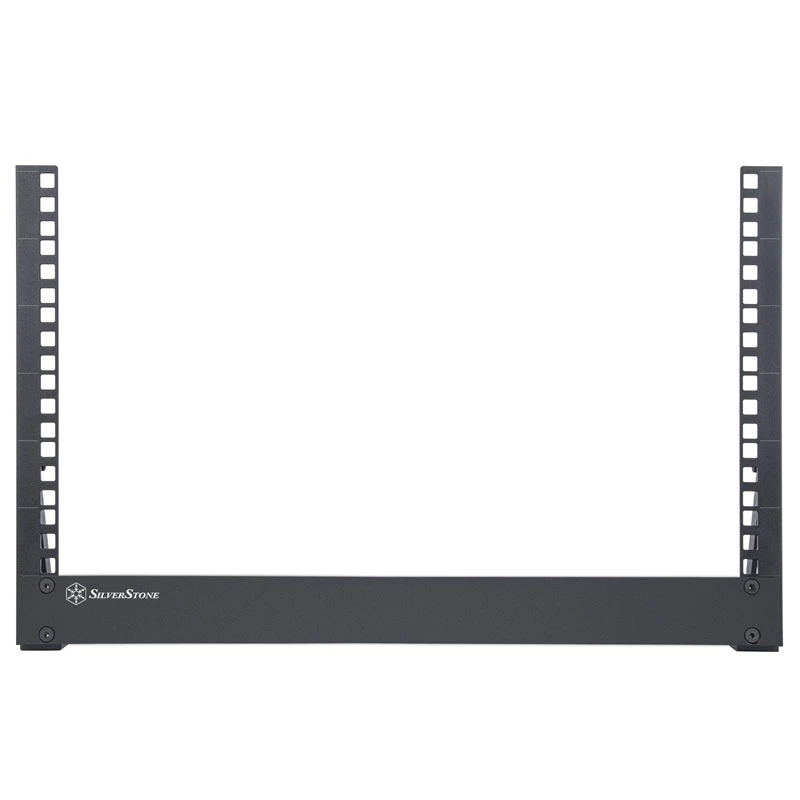 Rackmount Open-Frame 6HE 19 Zoll SILVERSTONE SST-RK06U-OF Desktop-Rack Silber