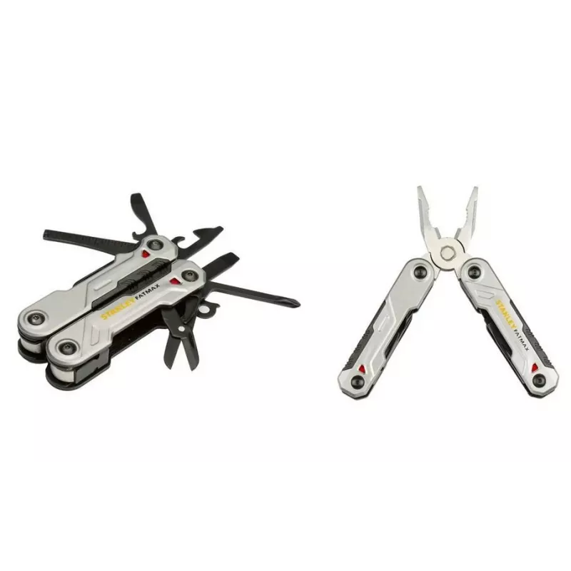 Multitool Stanley FATMAX T16 Schwarz Edelstahl