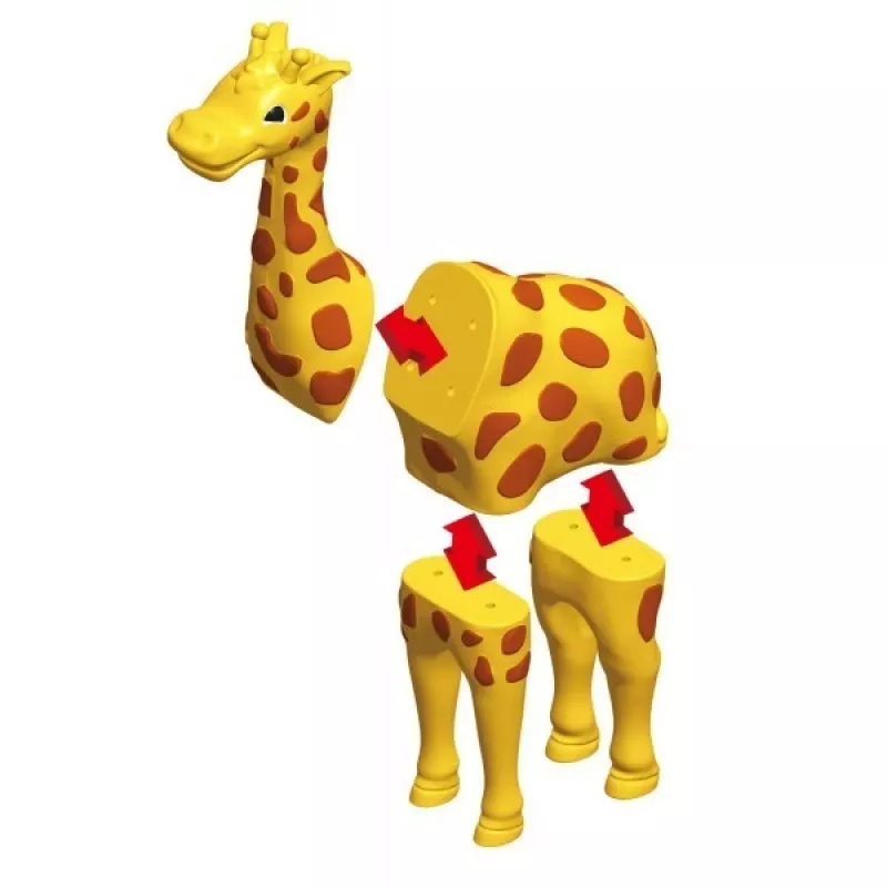 Popular Playthings Magnetic Mix or Match Animals Multicolour