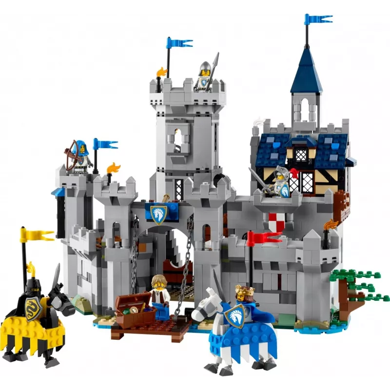 Konstruktionsspielzeug LEGO Creator 3-in-1 Mittelalterliche Ritterburg Set 31168 — 1371 Teile, 6 Minifiguren, ab 9 Jahren