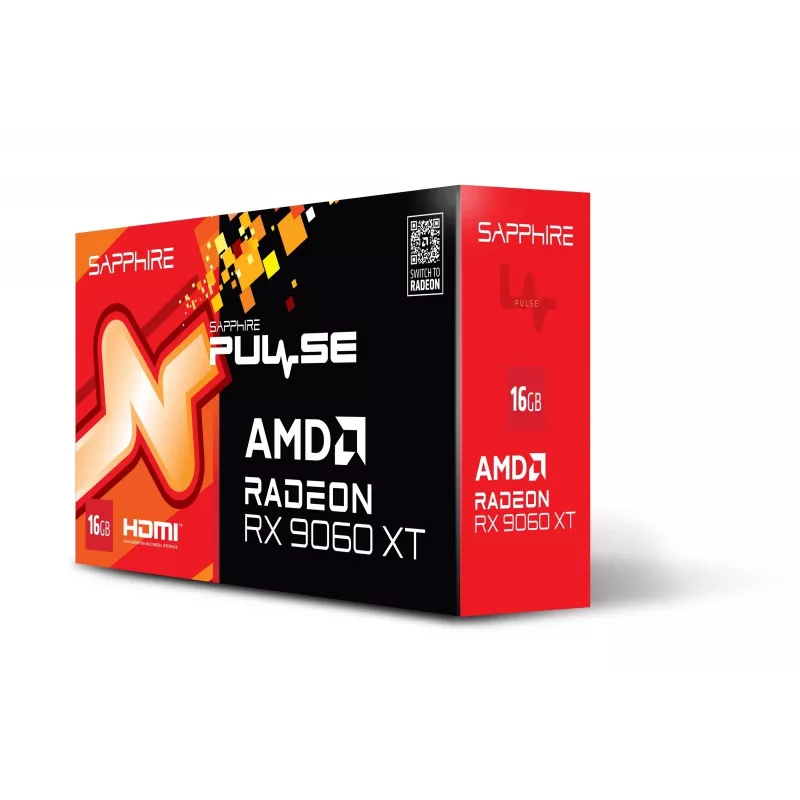 SAPPHIRE PULSE Radeon RX 9060 XT 16GB Grafikkarte