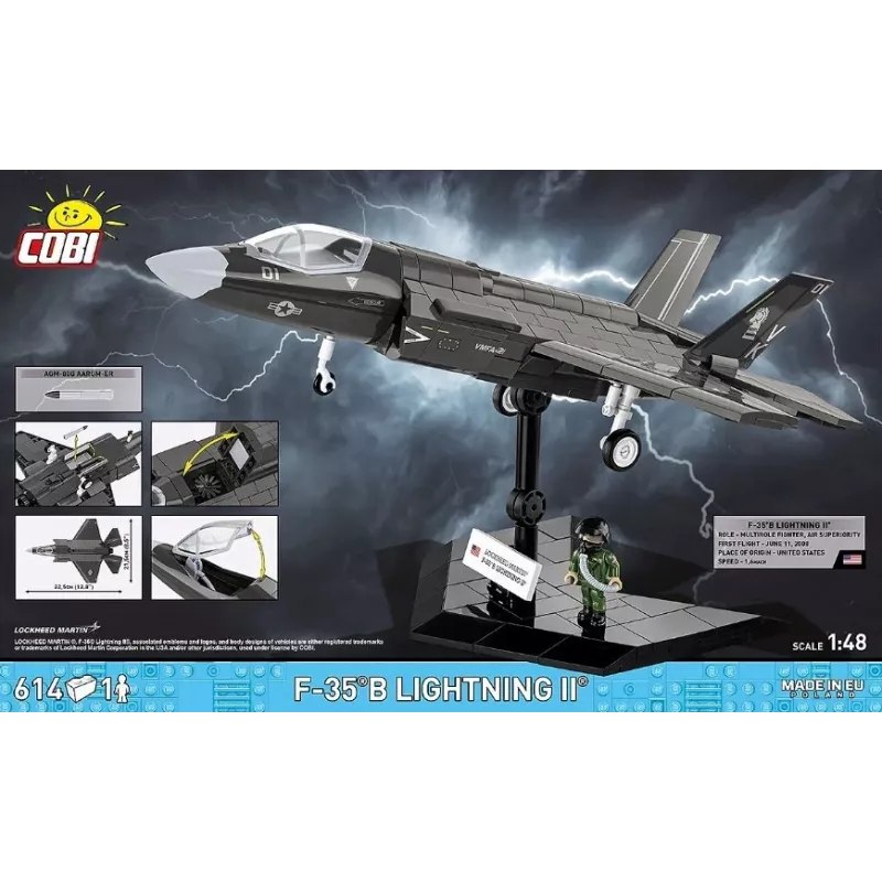 F-35B Lightning II Bausteine - 614 Teile