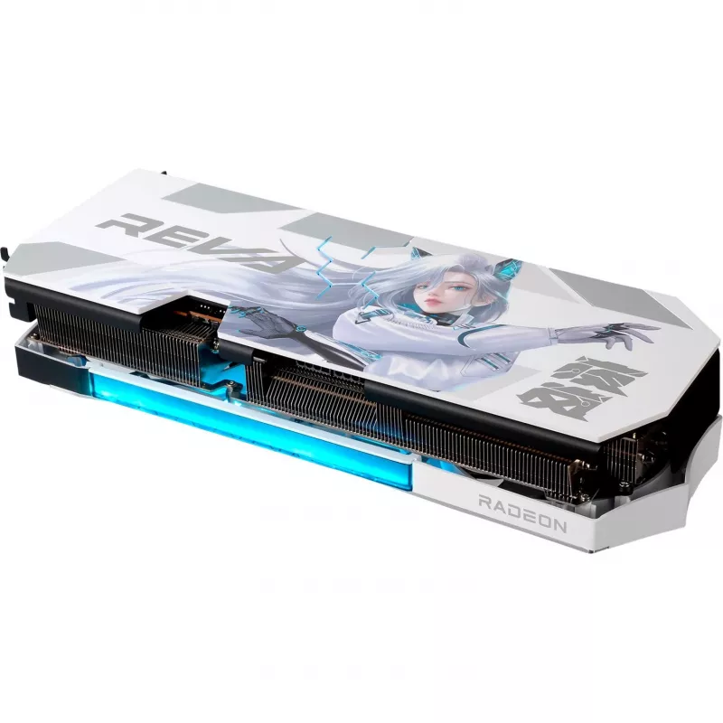 Grafikkarte power color Hellhound RX 9070 XT 16GB OC (RX9070XT 16G-L/OC/REVA)