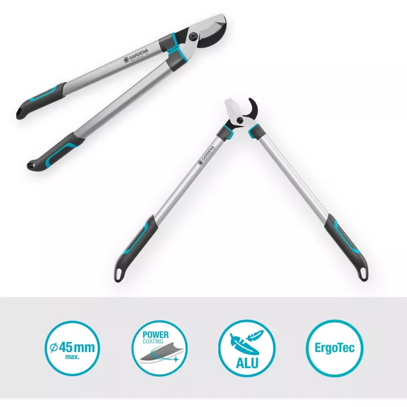 Gardena Astschere EasyCut L Grau/türkis 50cm (12031-88)