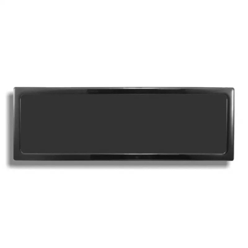 Staubfilter DEMCiflex Triple 120mm O/D für Computerlüftungsöffnungen, schwarz, 120×360 mm
