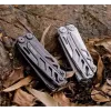 Multitool Nextool Mini FLAGSHIP NE20122 — 10-in-1 kompaktes Edelstahl-Multitool, schwarz, 67×27×17 mm, 83 g