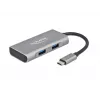 USB-Hub DeLOCK Externer USB 10 Gbps USB Typ-C Hub 63260