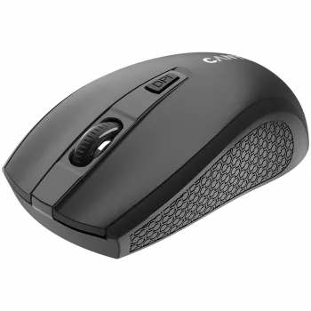 CANYON MW-7, 2,4 GHz kabellose Maus, 6 Tasten, DPI 800/1200/1600, mit 1 AA-Batterie, Größe 110*60*37 mm, 58 g, schwarz