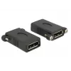 DisplayPort-Adapter DeLOCK DisplayPort 1.1 F-F Schwarz