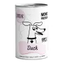 Nassfutter für Hunde PAKA ZWIERZAKA Pepe Ente 400 g — ausgewachsene Hunde, Entengeschmack, Dose, gluten-/soja-/zuckerfrei