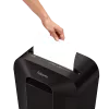 Fellowes Powershred LX41 Aktenvernichter Partikelschnitt Schwarz