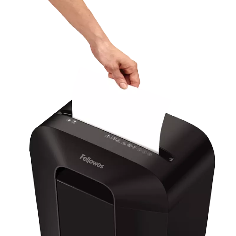 Fellowes Powershred LX41 Aktenvernichter Partikelschnitt Schwarz