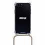 Umhängehülle Lookabe loo007 gold nude für iPhone 7/8 Plus – tragbare Telefonhülle mit Gurt